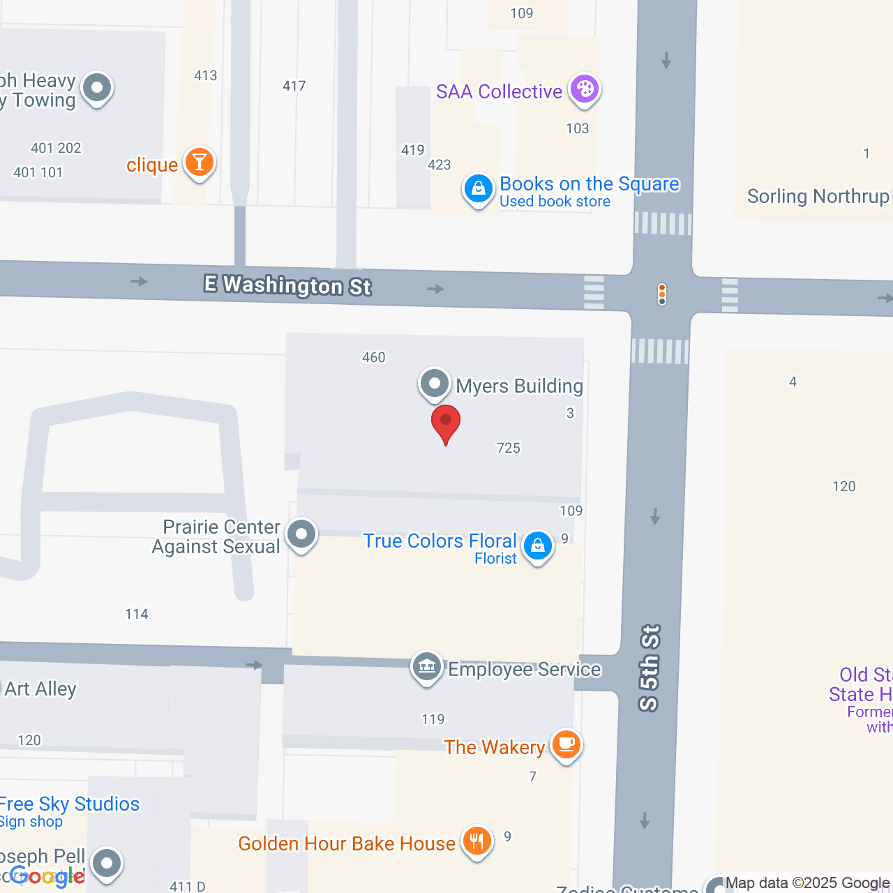 Springfield Office - 1 W Old State Capitol Plaza, Springfield, IL 62701